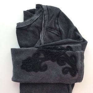 Free People Embroidered Long Sleeve